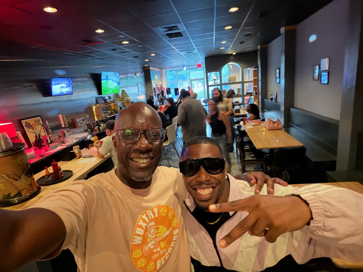 Regulars at the bar